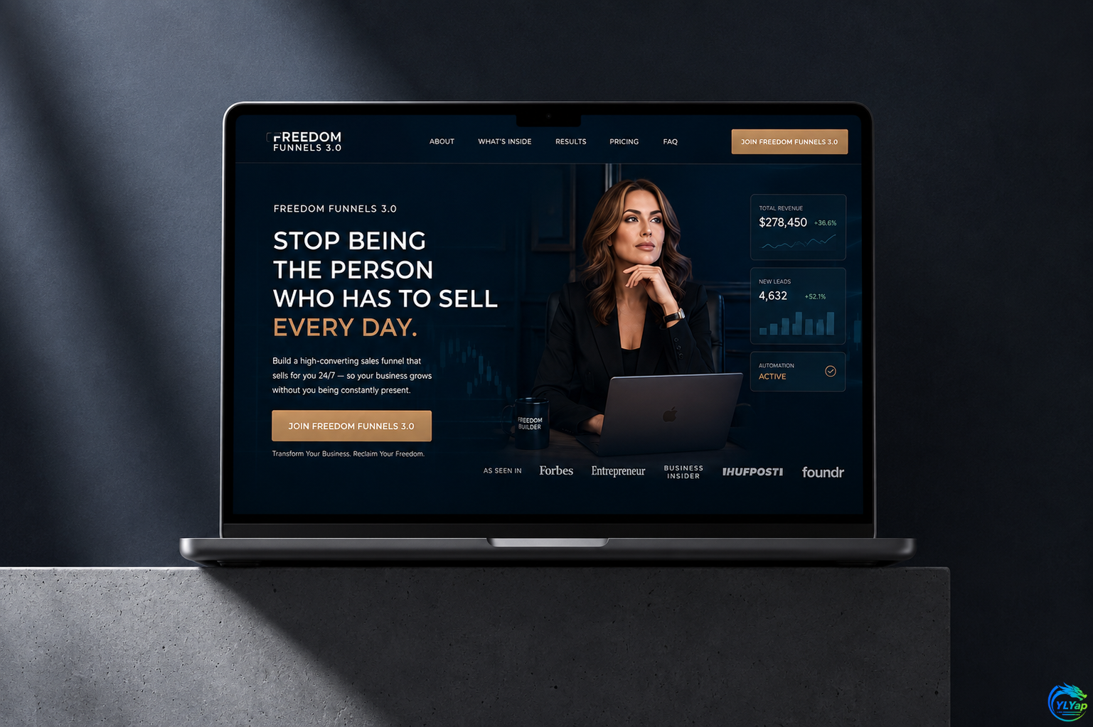 Freedom Funnels 3.0, Funnels