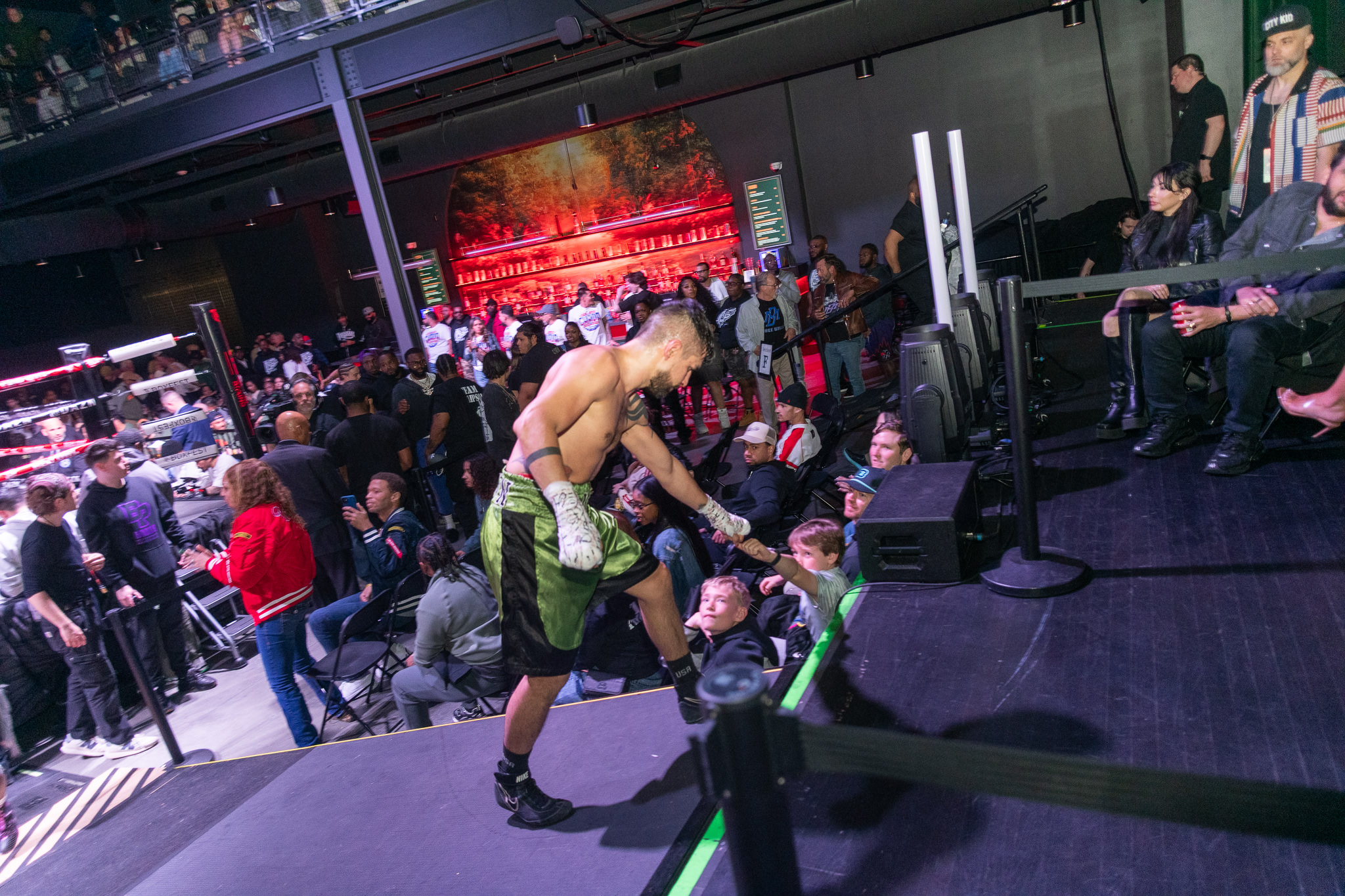 boxing at the archer music hall