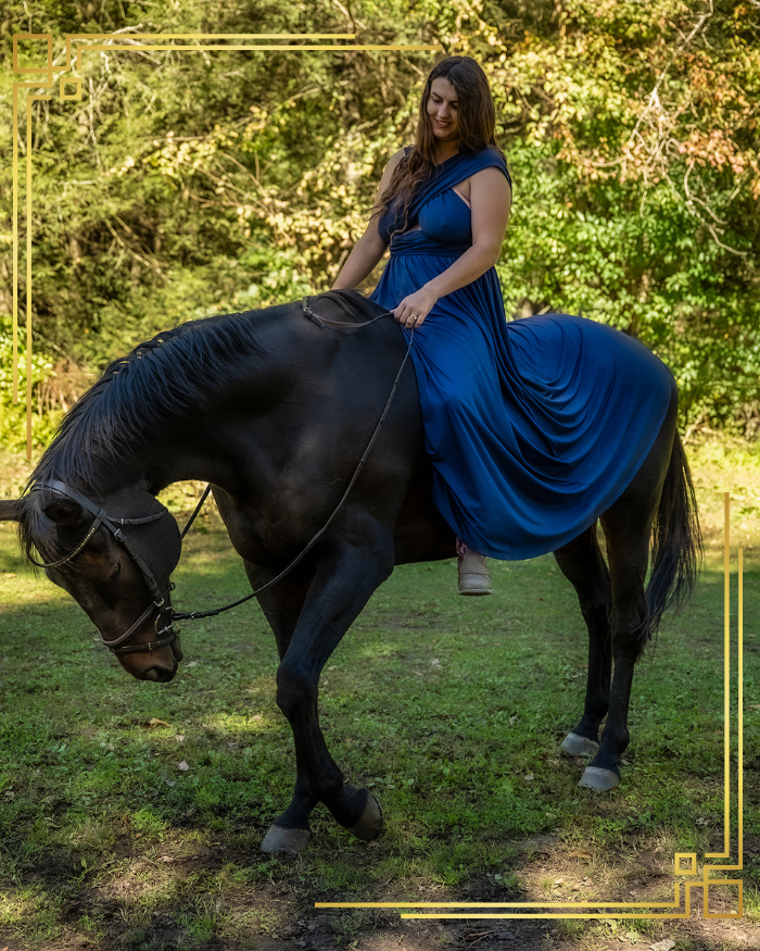 Equestrian Boudoir Photography