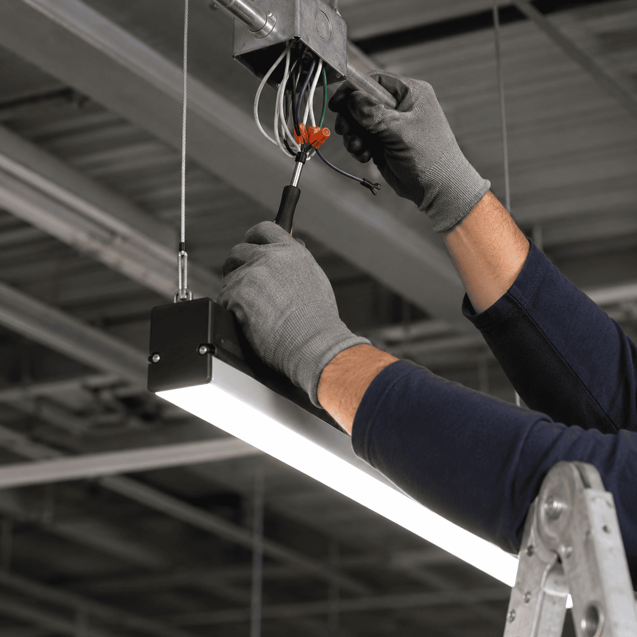 Lighting upgrades in Calgary