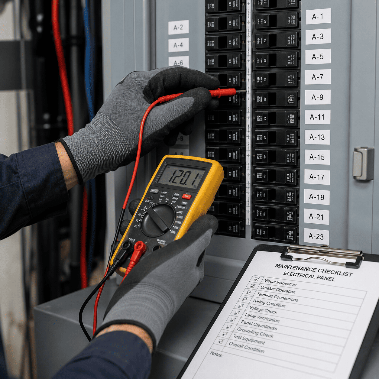 Panel & breaker upgrades