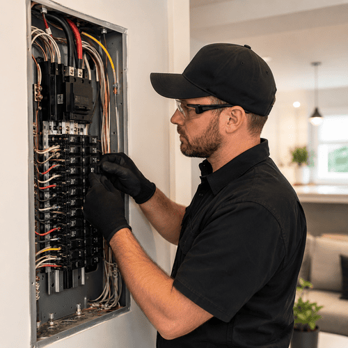 Panel & breaker upgrades