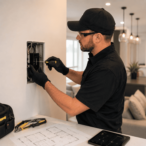 Panel & breaker upgrades