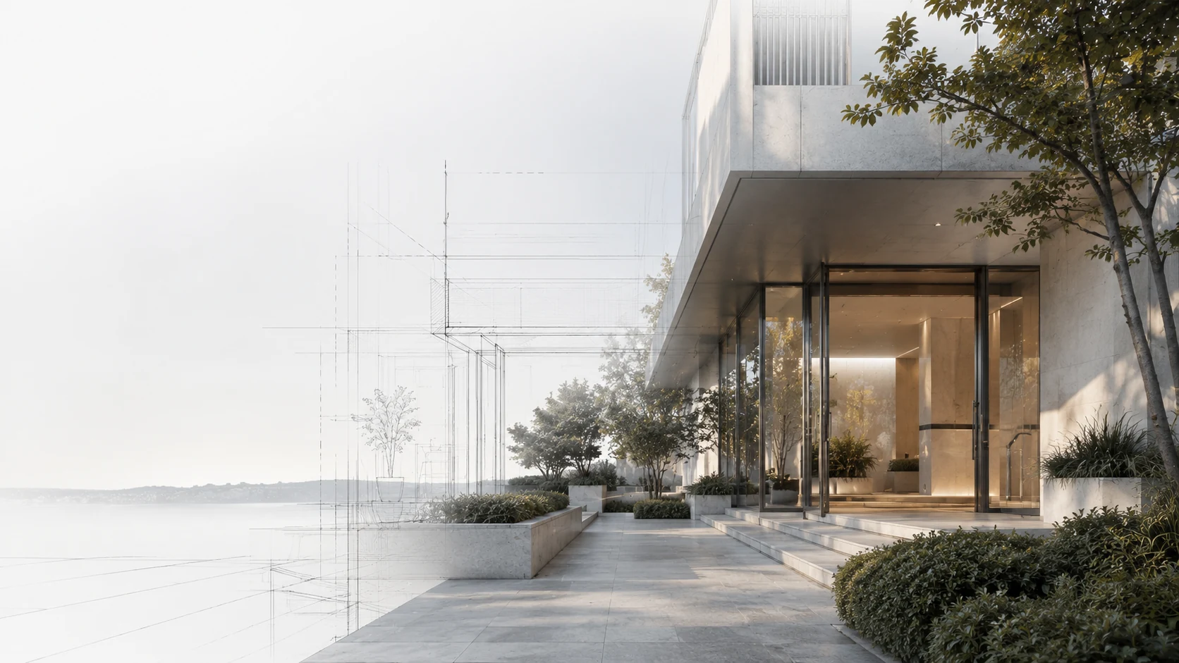 Architecture contemporaine suisse — présenter un projet immobilier à HALURA