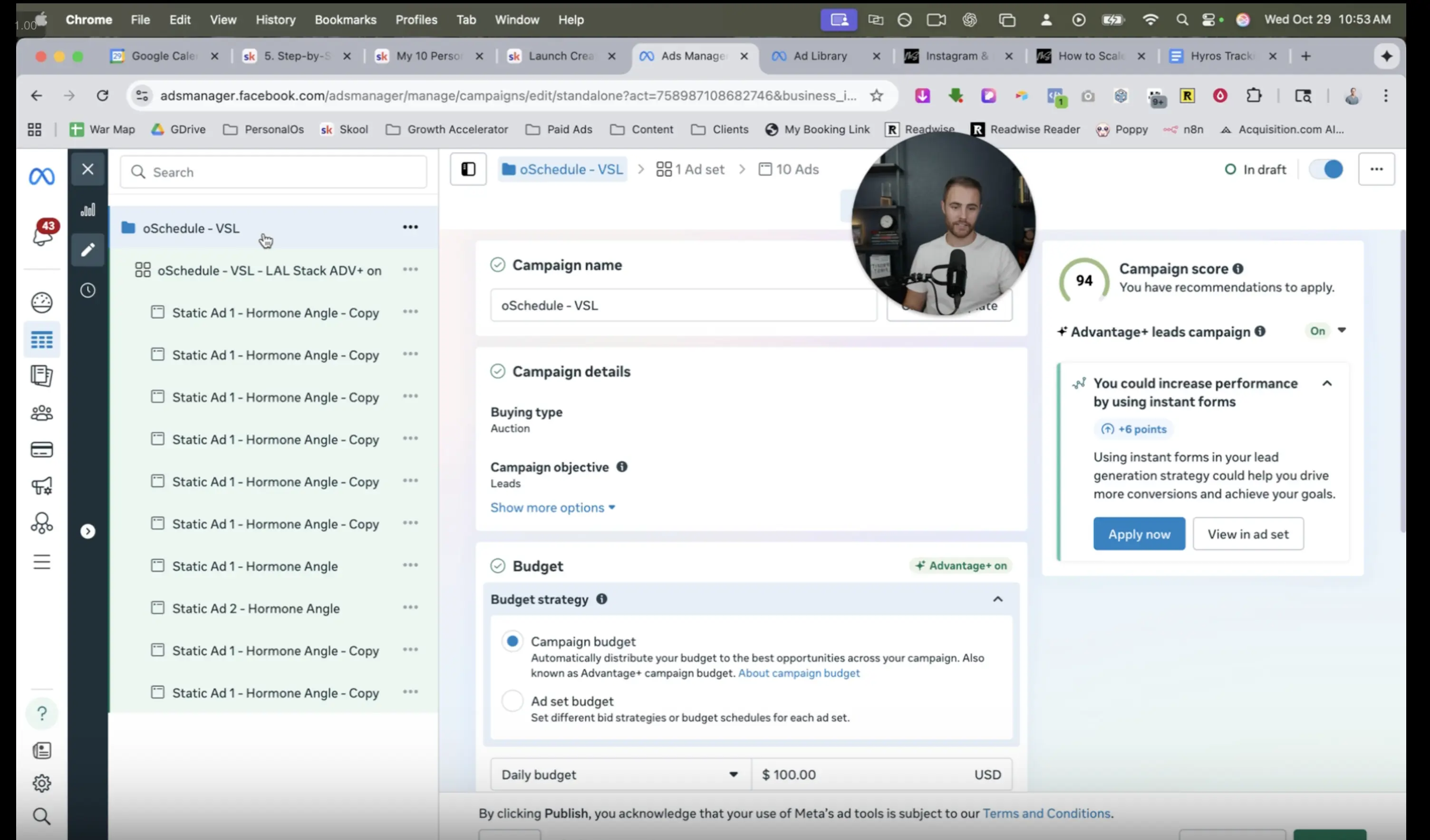 VSL Application Funnel