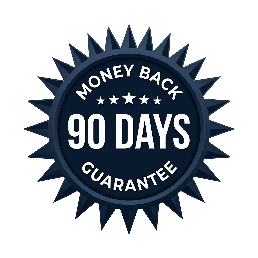 90-Day Money Back Guarantee
