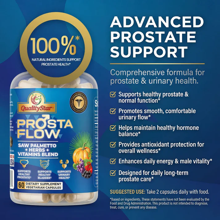 ProstaFlow 100% natural ingredients