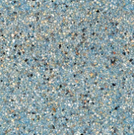 Aqua White Mini pebble finish sample