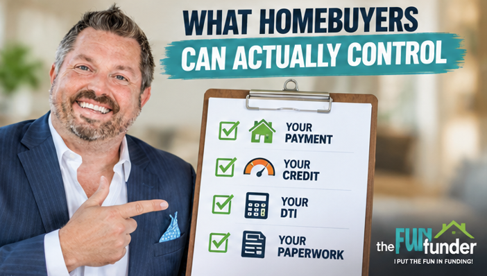 What homebuyers can control when mortgage rates rise: payment, credit, debt-to-income ratio and paperwork What homebuyers can control when mortgage rates rise: payment, credit, debt-to-income ratio and paperwork