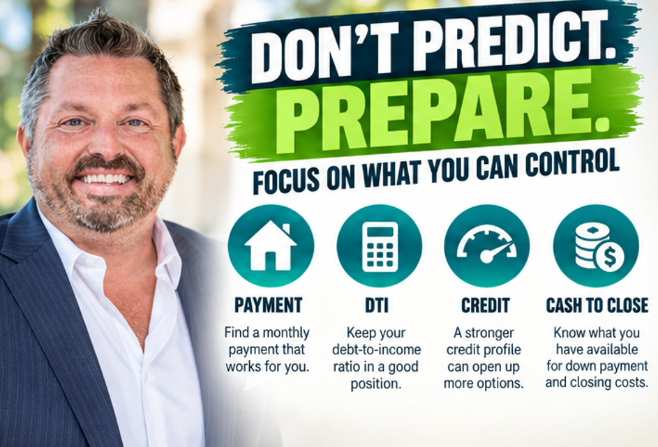 What homebuyers can control when mortgage rates change: payment, DTI, credit and cash to close What homebuyers can control when mortgage rates change: payment, DTI, credit and cash to close