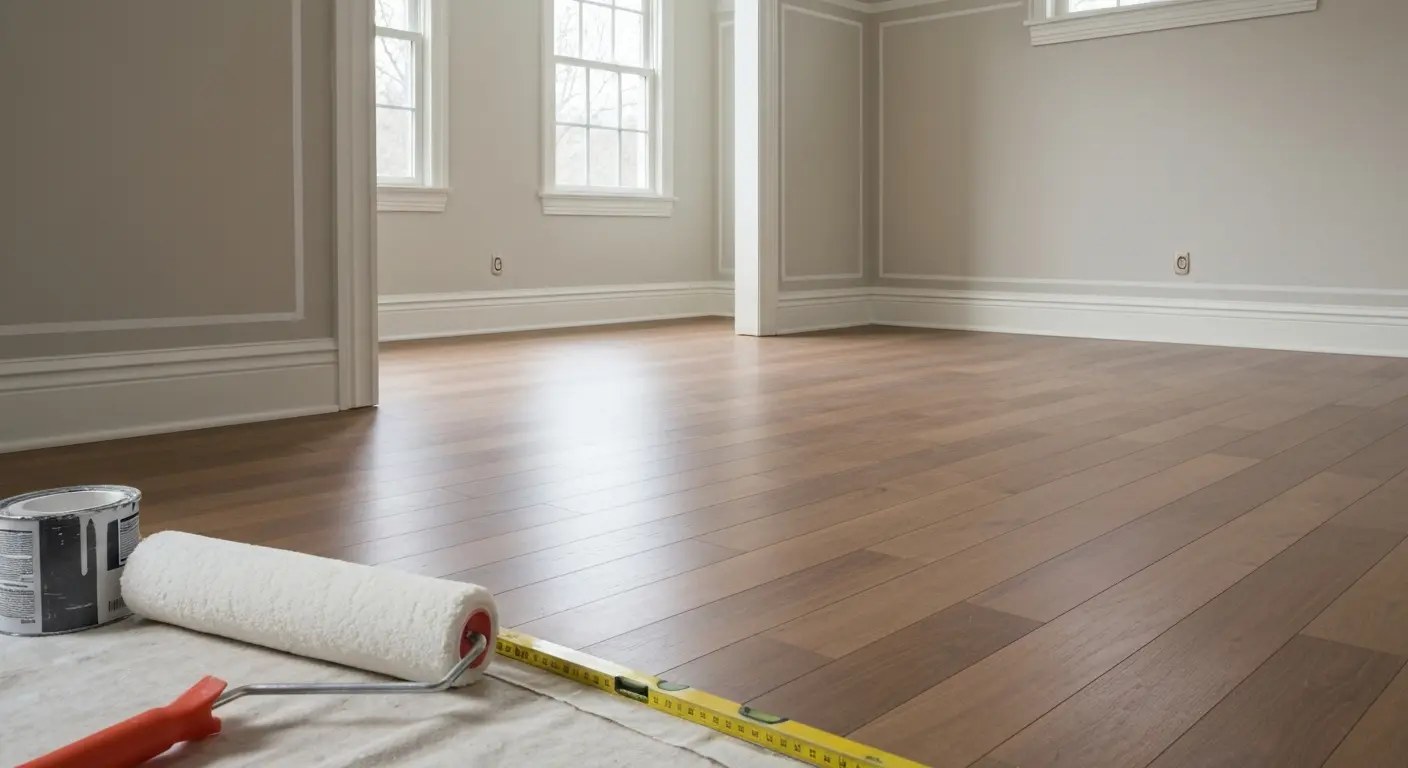 Interior painting and flooring