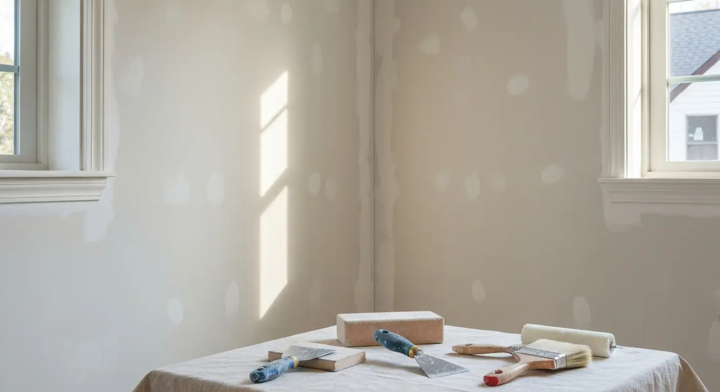 Interior painting and finish work