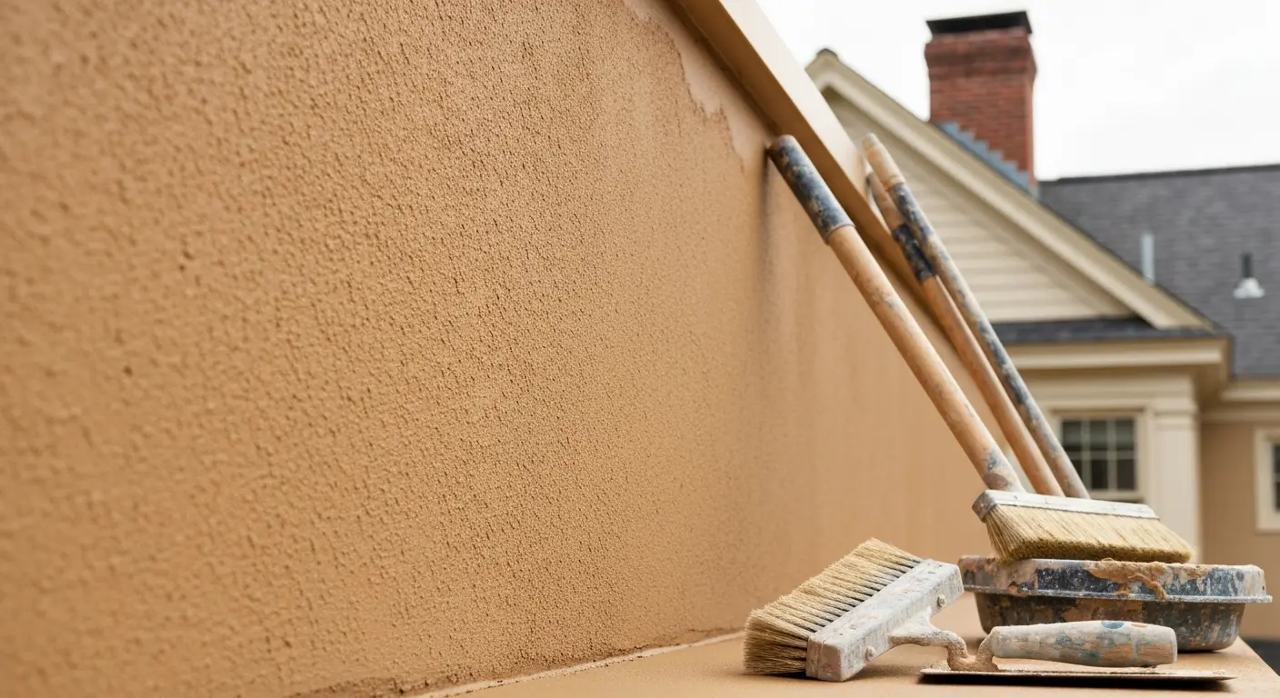 Full stucco resurfacing