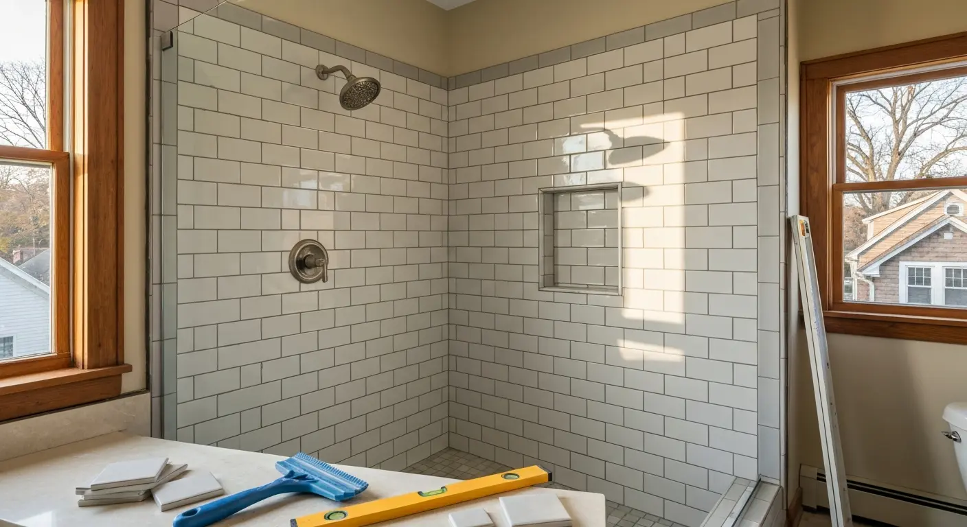 Bathroom vanity installation