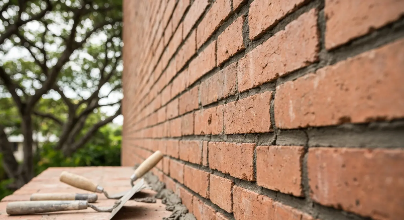 Masonry repair work