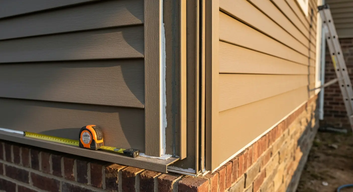 Siding installation