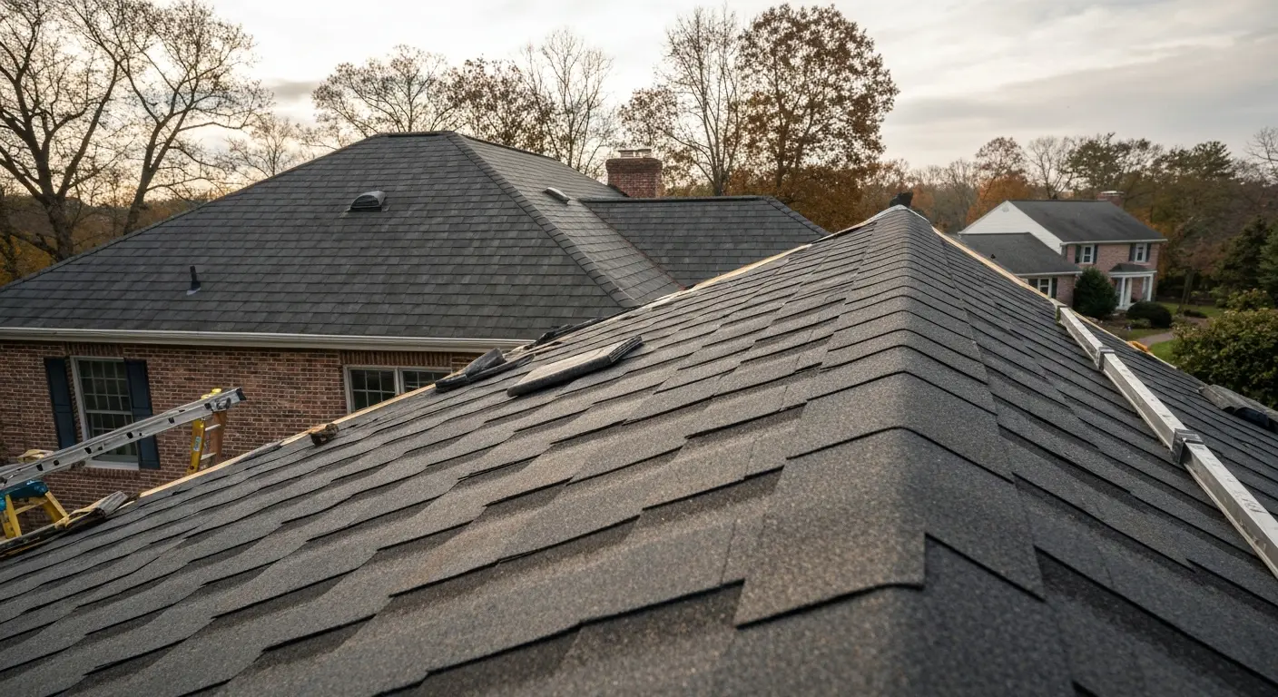 Roofing and siding work