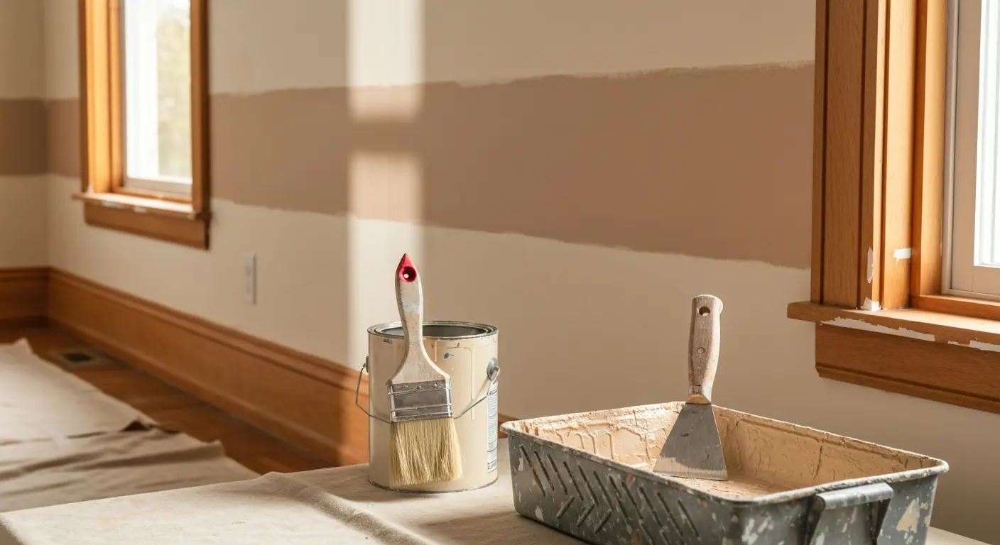 Interior painting project