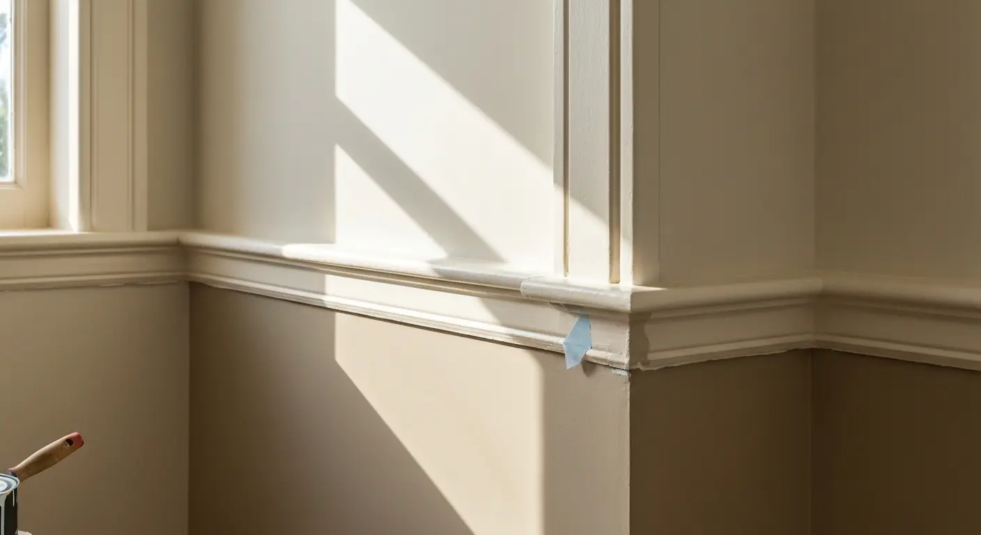 Interior painting and finish work