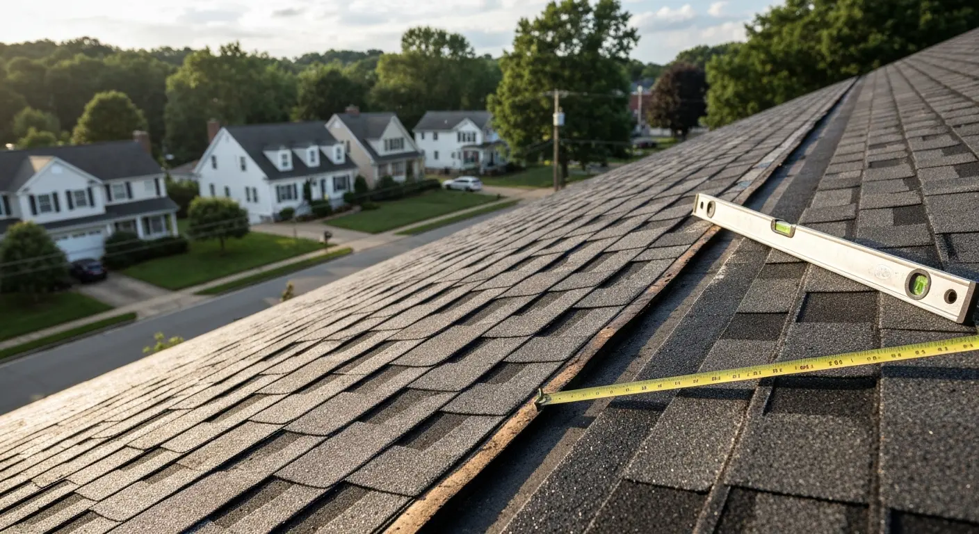 Roofing work