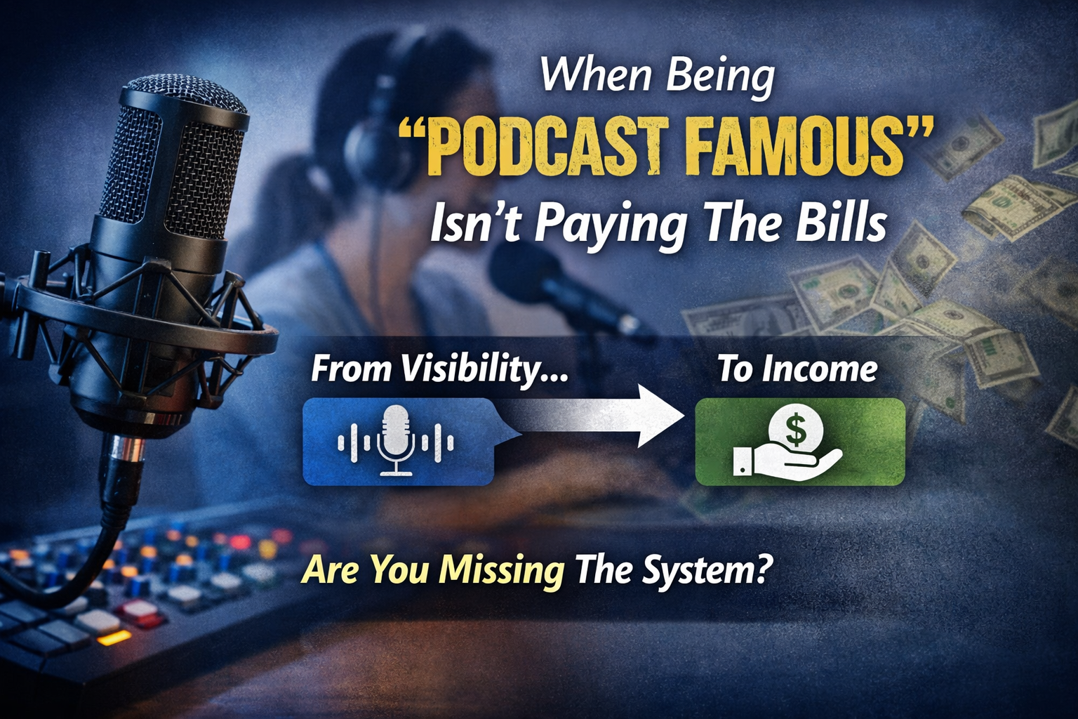 When Being “Podcast Famous” Isn’t Paying the Bills