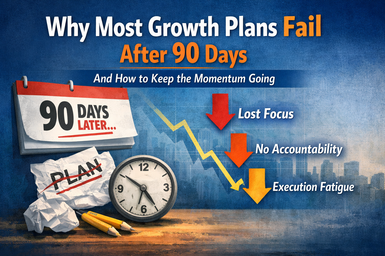 Why Most Growth Plans Fail After 90 Days Why Most Growth Plans Fail After 90 Days