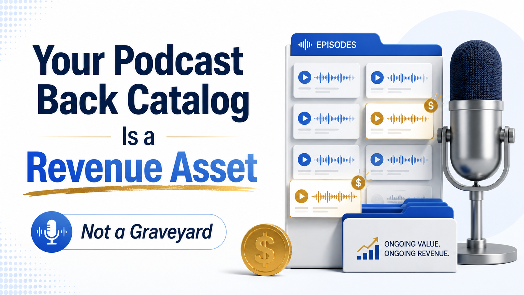 Your Podcast Back Catalog Is a Revenue Asset, Not a Graveyard