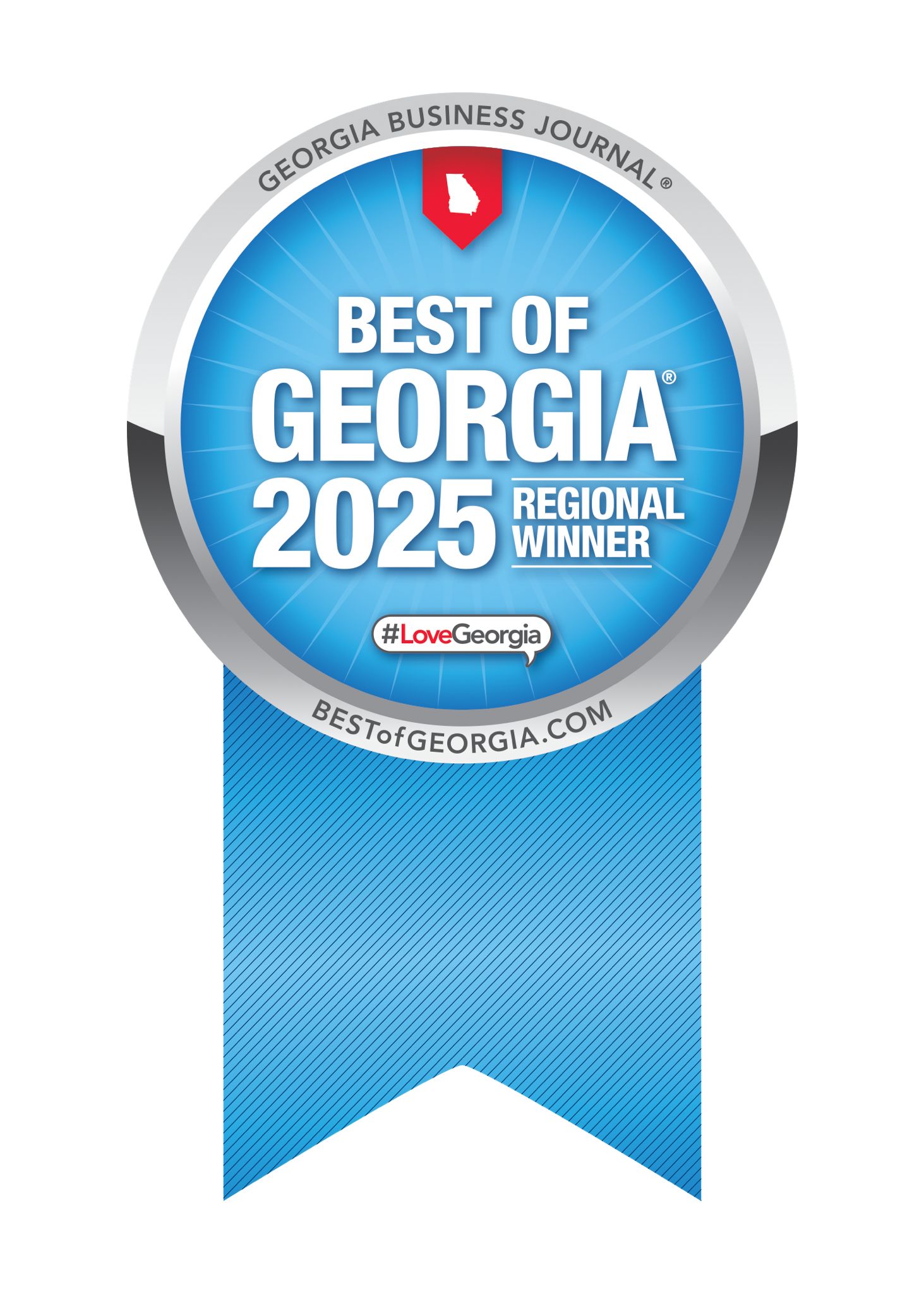 Georgia Business Journal badge