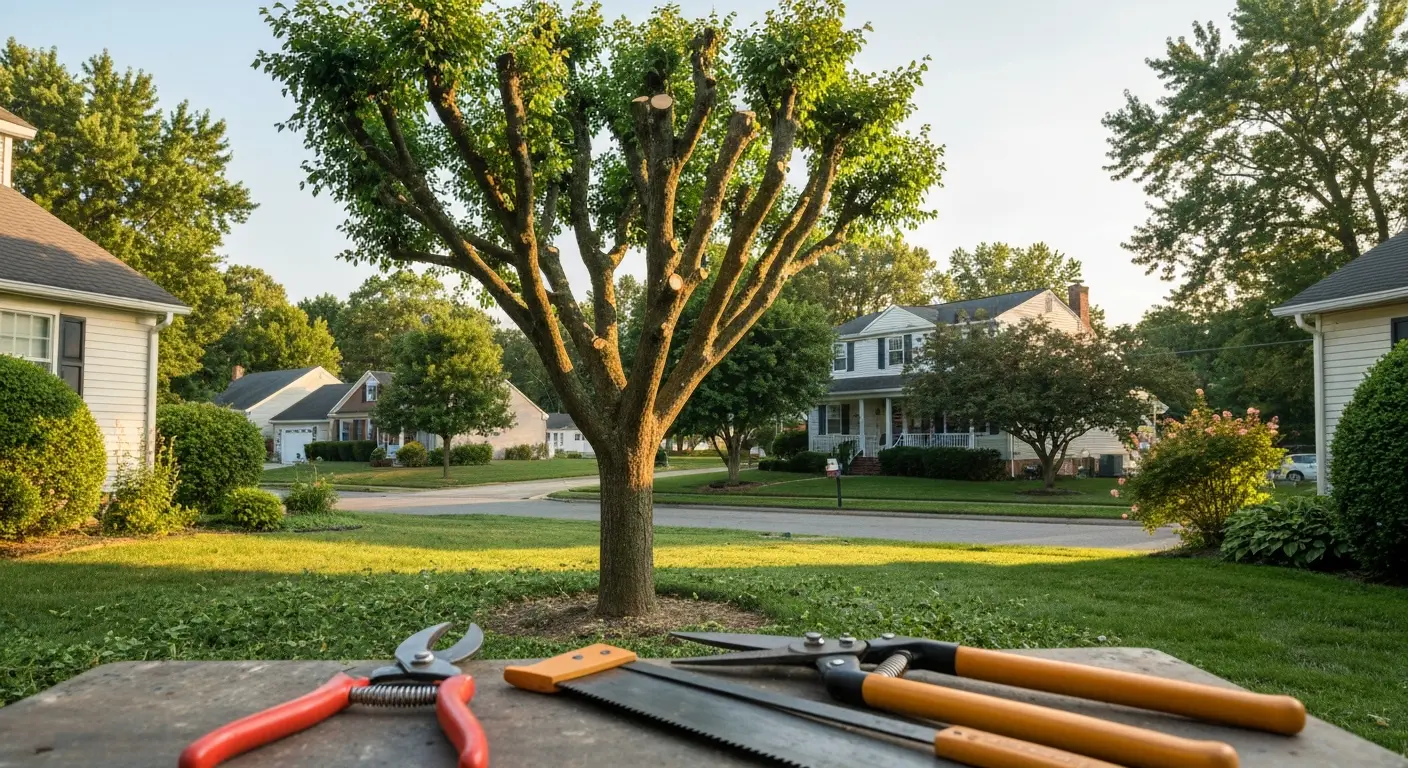 Professional tree trimming and pruning