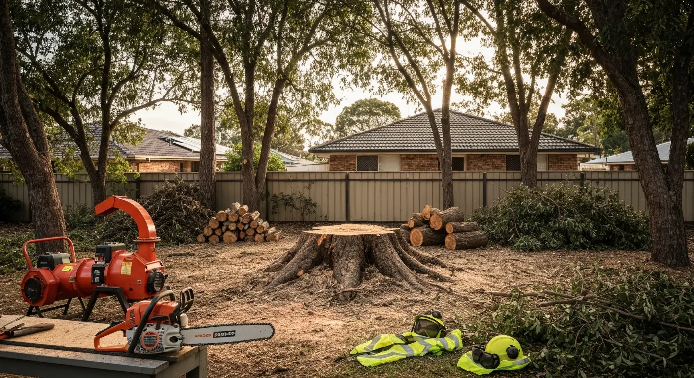 Tree removal near Underwood