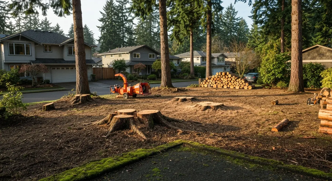 Professional tree removal service