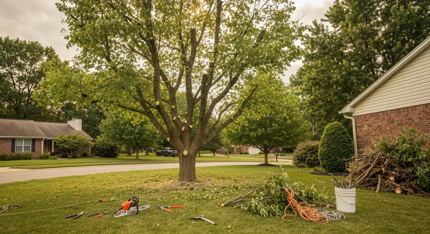 Tree trimming service