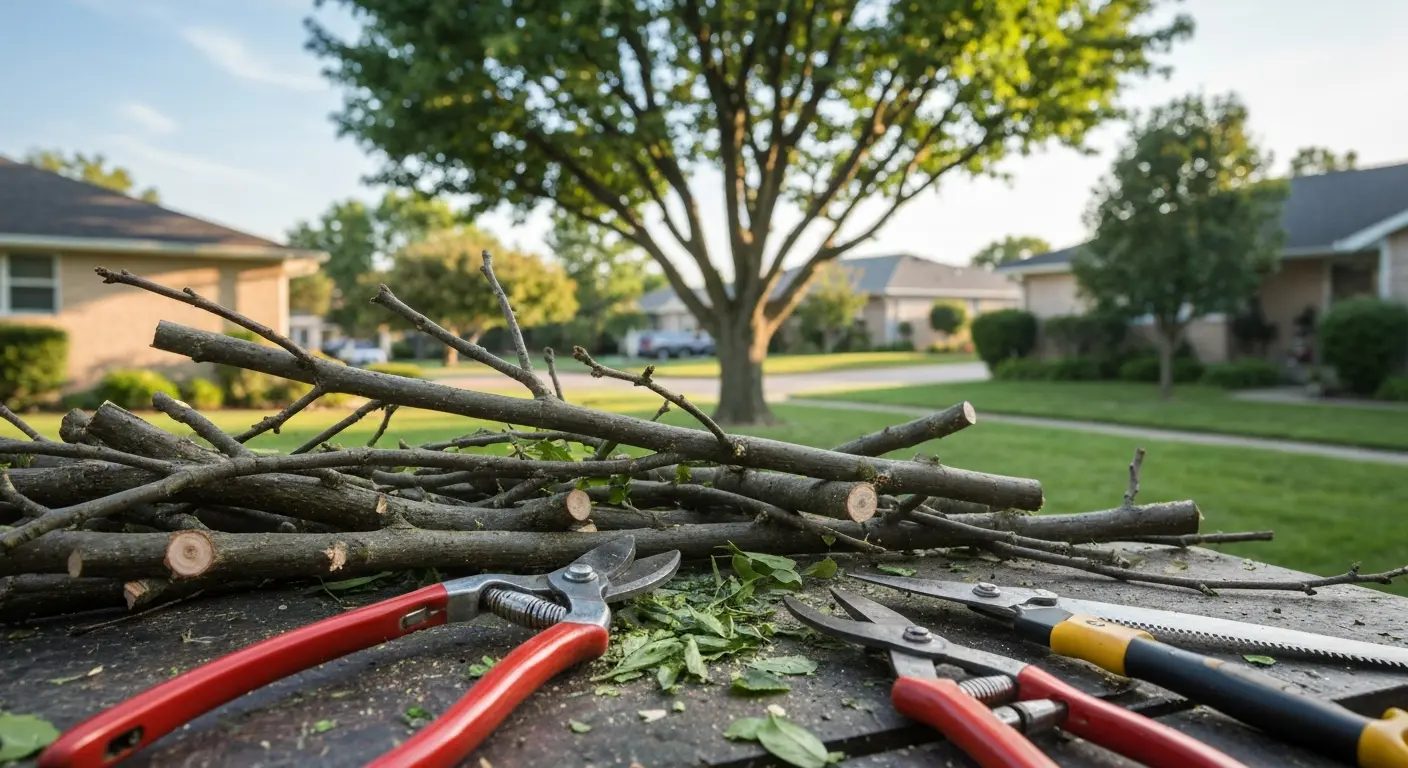 Tree trimming and pruning