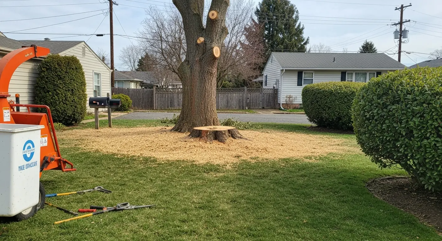 Tree removal service project