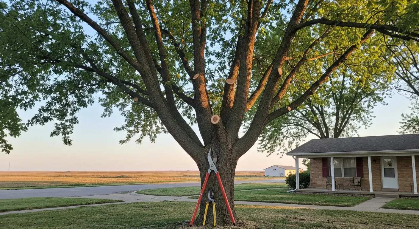 Professional tree trimming