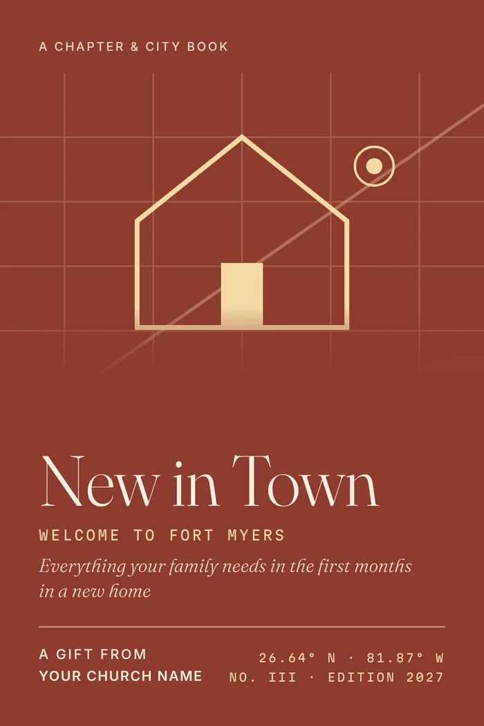 Front cover of New in Town, Welcome to Fort Myers