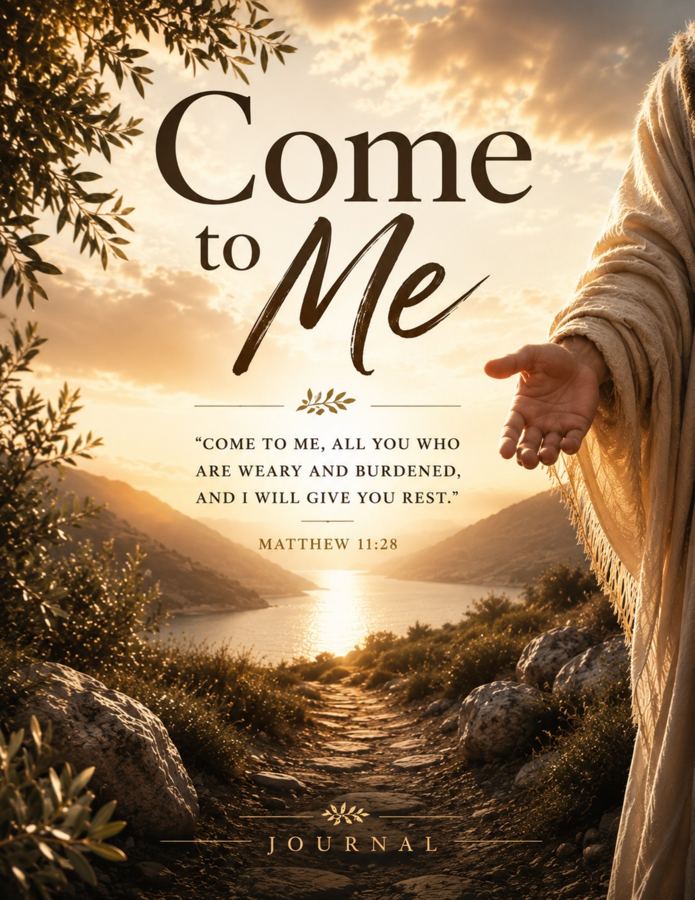 Come to Me journal cover