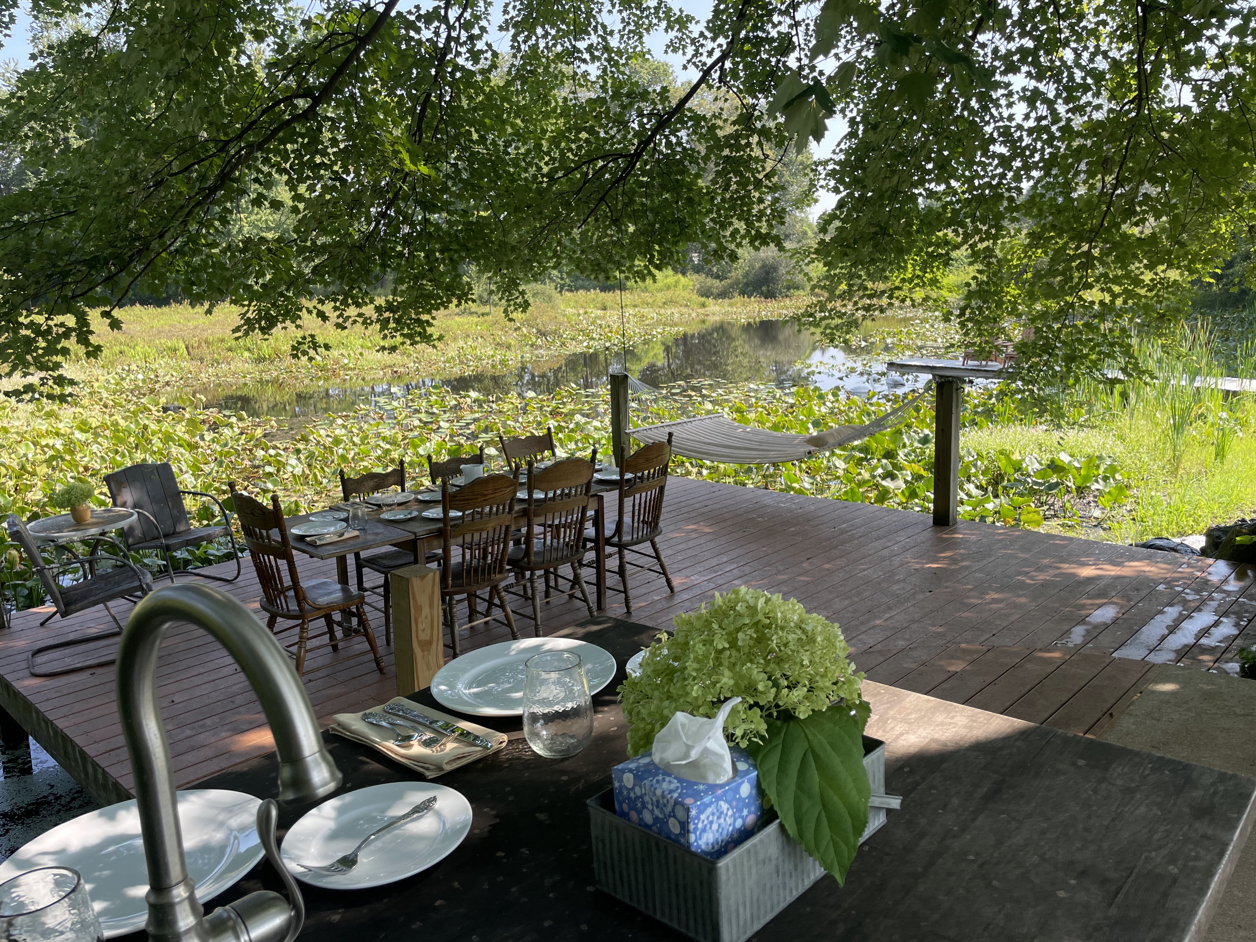 The Oasis property grounds near Yankee Springs