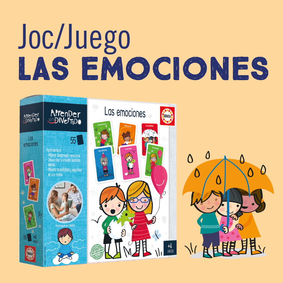 Joc de les emocions · Educa Borras