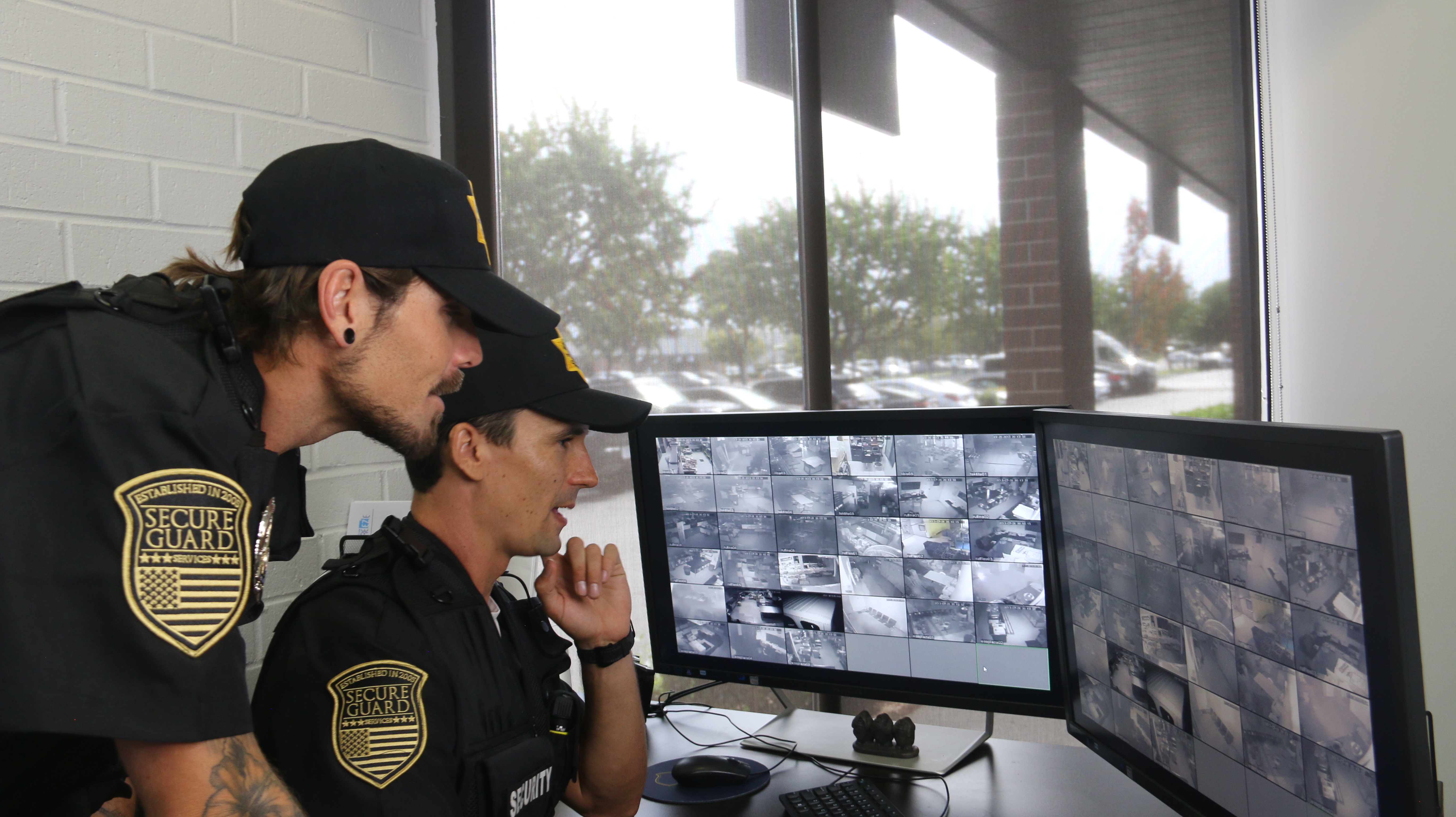 Command Center Remote Video Surveillance Operators Screen