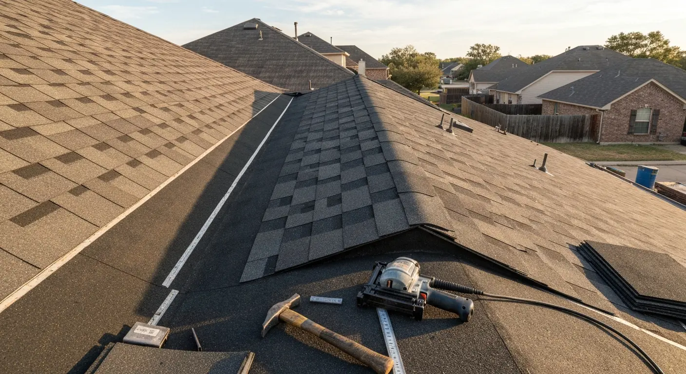 Roof replacement project