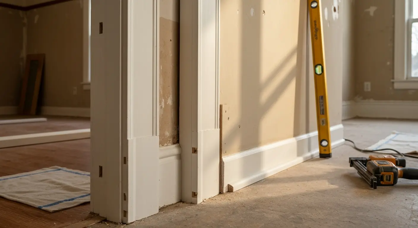 Trim and transition installation