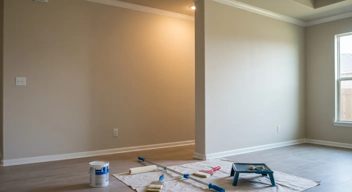 Interior painting project