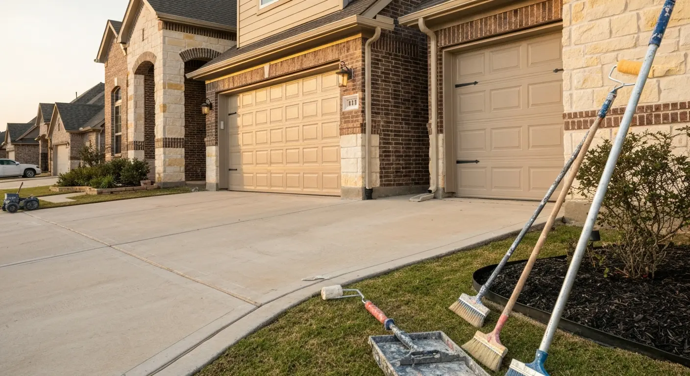 Exterior painting services in Forney