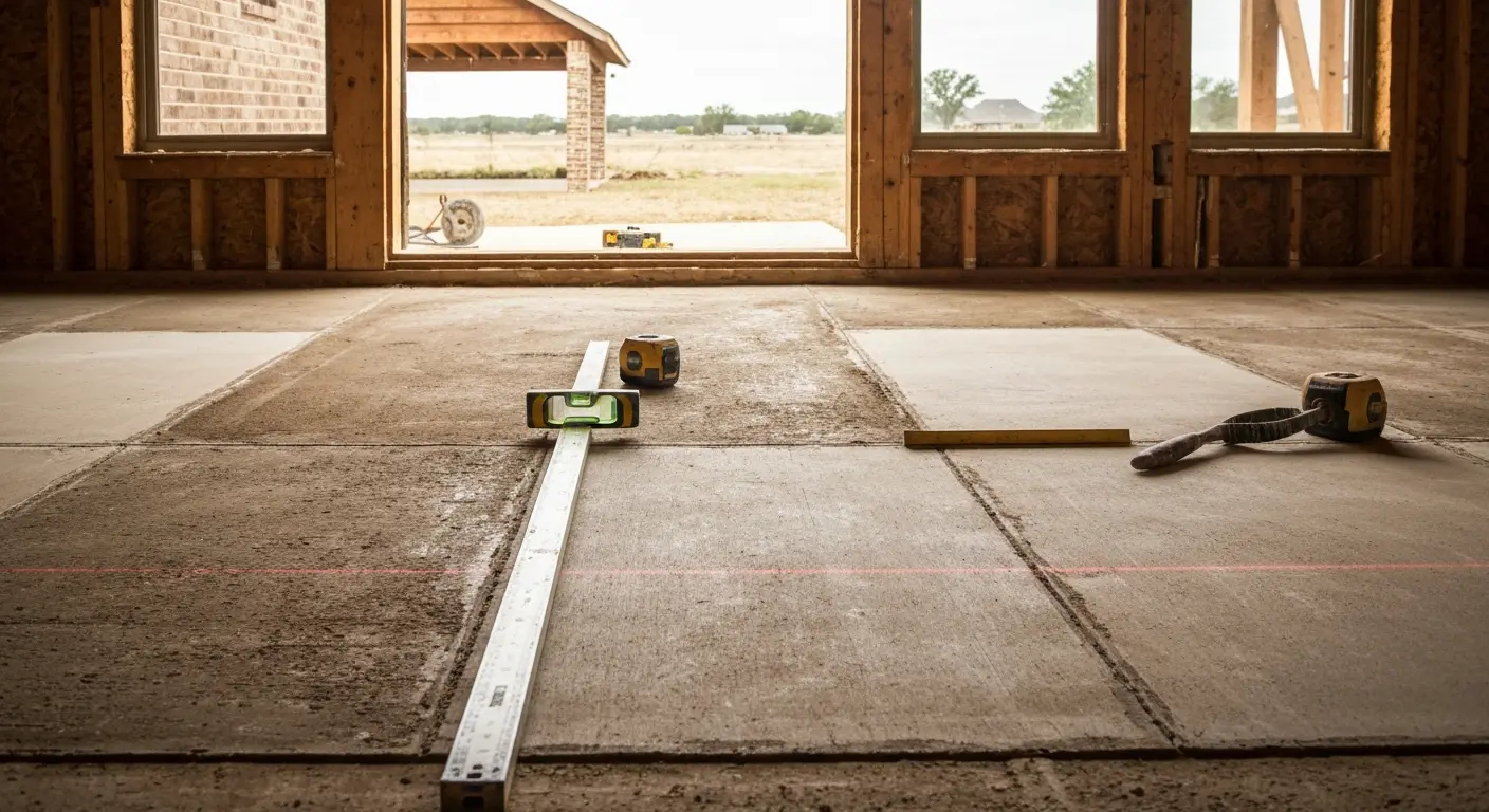 Subfloor preparation work