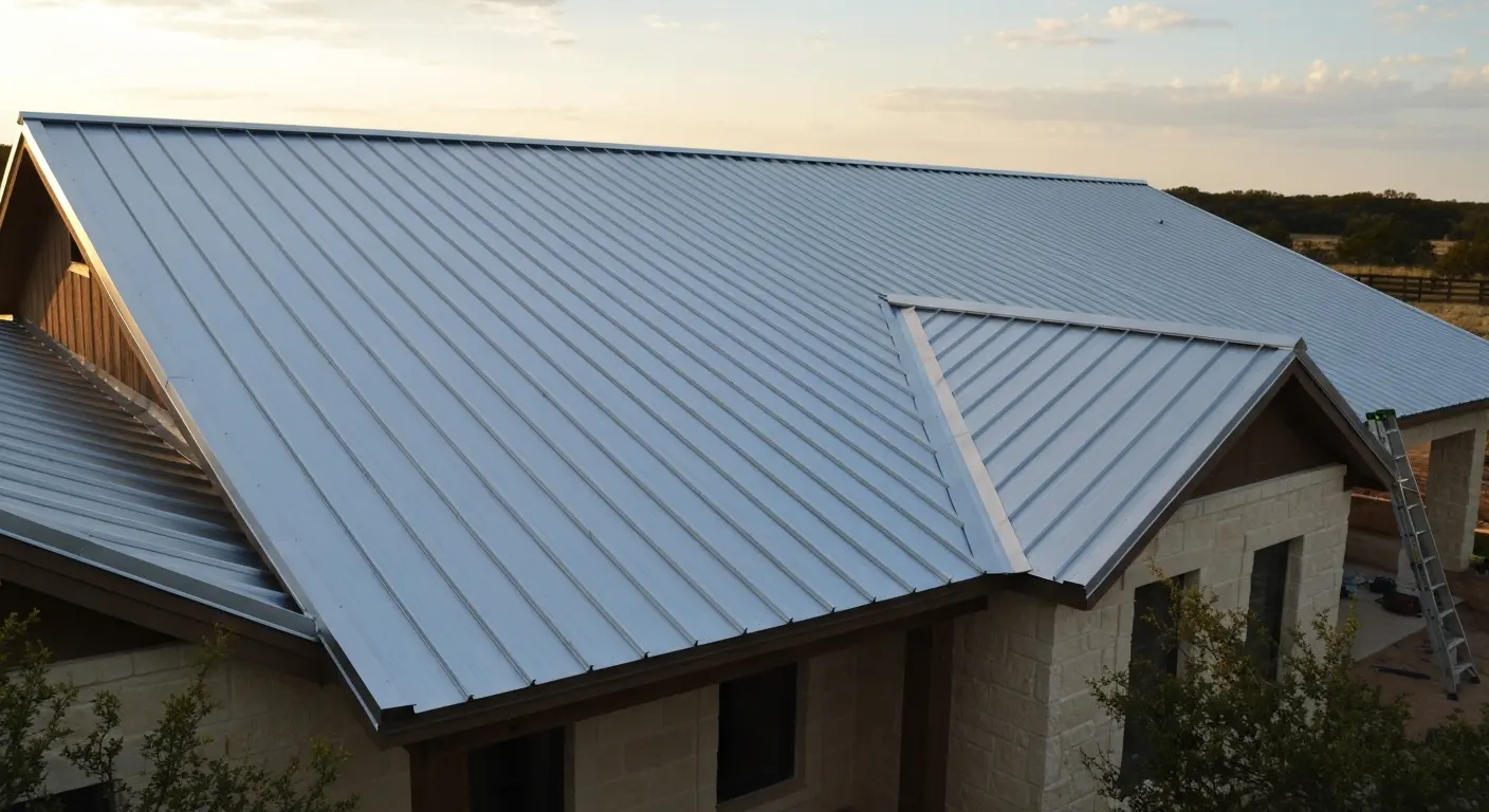 Metal roof installation Nevada Texas