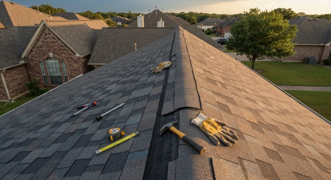 Roof repair service