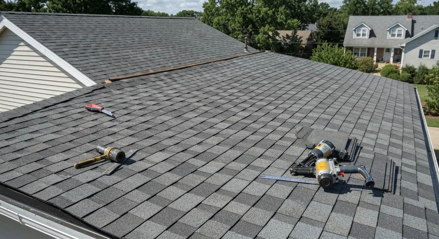 Full roof replacement project
