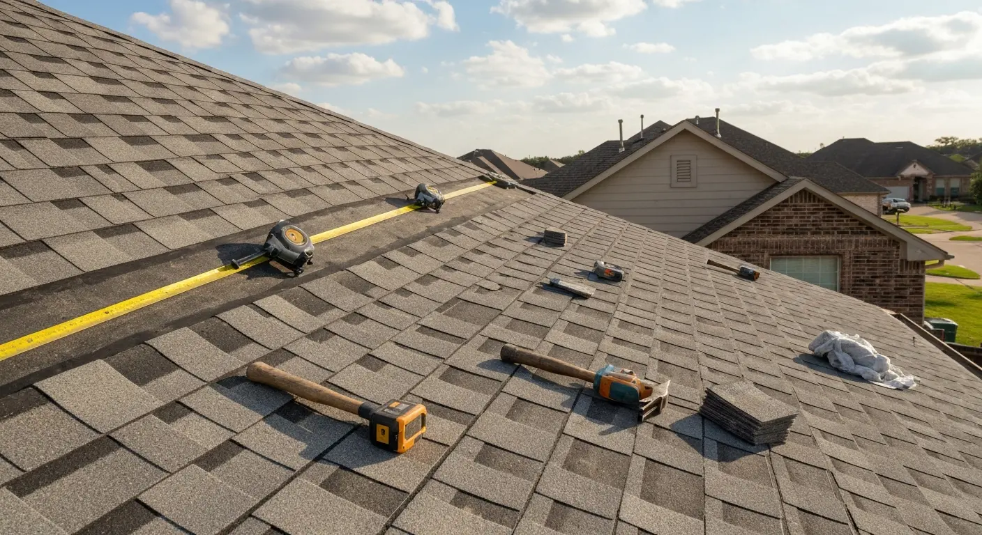 Roof replacement project
