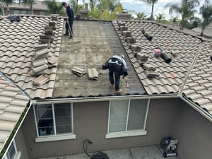 Roof repairs in French valley